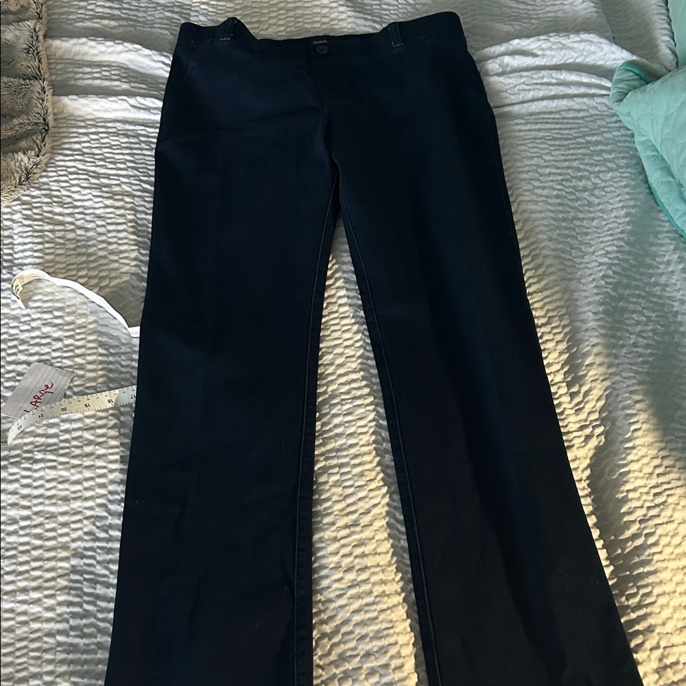 Betabrand Classic dark blue jeans